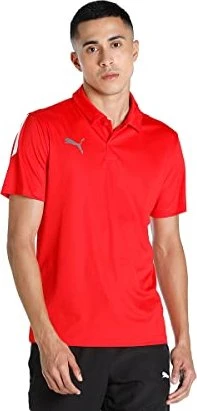 Puma teamLIGA Sideline Poloshirt kurzarm puma red (Herren)