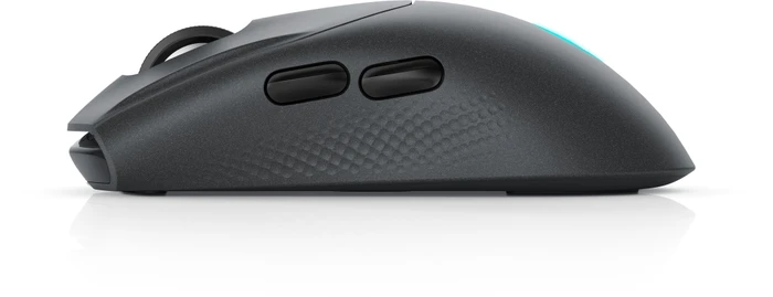Dell Alienware AW720M Tri-Mode Wireless Gaming Mouse, Dark Side Of The Moon, USB/Bluetooth