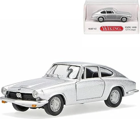 Wiking BMW 1600 GT Coupé silber-metallic