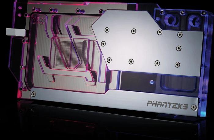 Phanteks Glacier G40 ASUS, RTX 4090 Strix & TUF chrome, mit Backplate