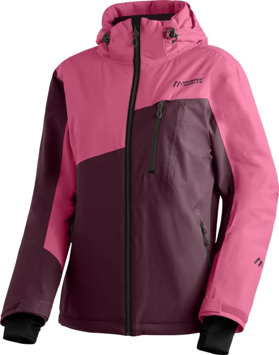 Maier Sports Glacierguard Skijacke rich soil/deep raspberry (Damen)