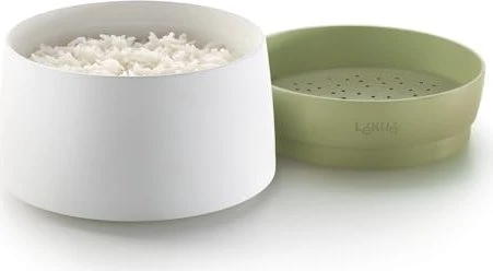 Lékué Schnellkochtopf für Quinoa und Reis grün Image
