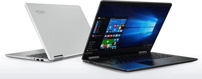Lenovo Yoga 710-14ISK, Platinum Silver, Core i5-6200U, 8GB RAM, 256GB SSD, GeForce 940MX, DE
