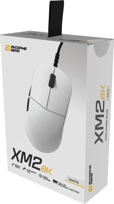 Endgame Gear XM2 8k Gaming Mouse weiß, USB