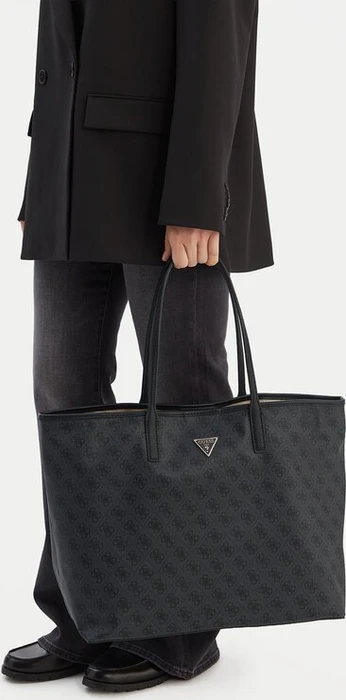 Guess Victtoria Logo Shopper coal