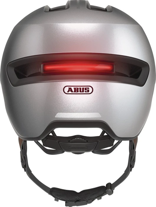 ABUS HUD-Y ACE Helm gleam silver