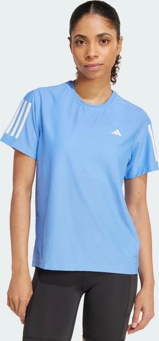 adidas Own The Run Laufshirt kurzarm blue fusion (Damen)