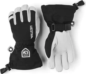 Hestra Army Leather Heli Skihandschuhe schwarz (Junior)