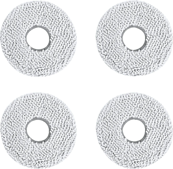 Ecovacs DCC040047 Wischpads für Deebot X5 Omni, 4 Stück