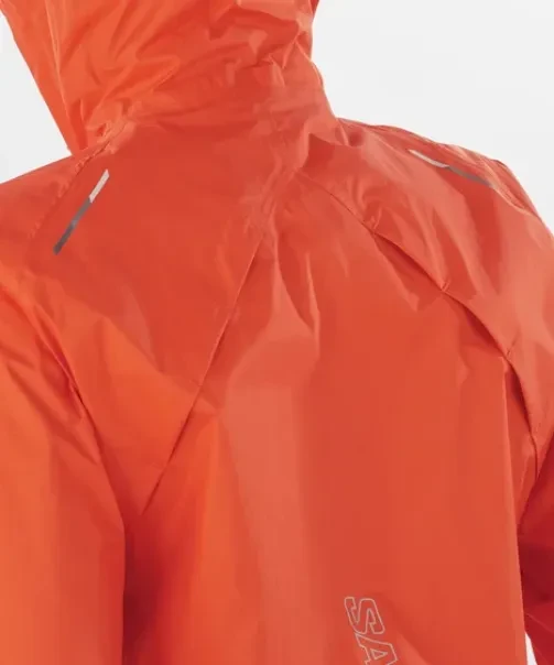 Salomon Bonatti Waterproof Funktionsjacke cherry tomato (Damen)
