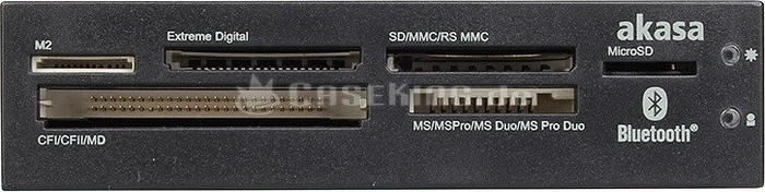 Akasa Internal Multi-Slot-Cardreader, Bluetooth, USB 2.0 9-Pin Stecksockel [Stecker]
