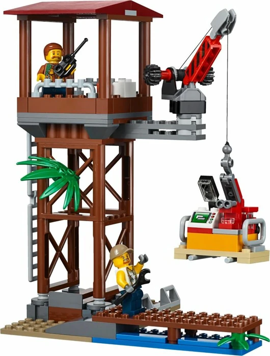 LEGO City Dschungelforscher - Dschungel-Versorgungshubschrauber