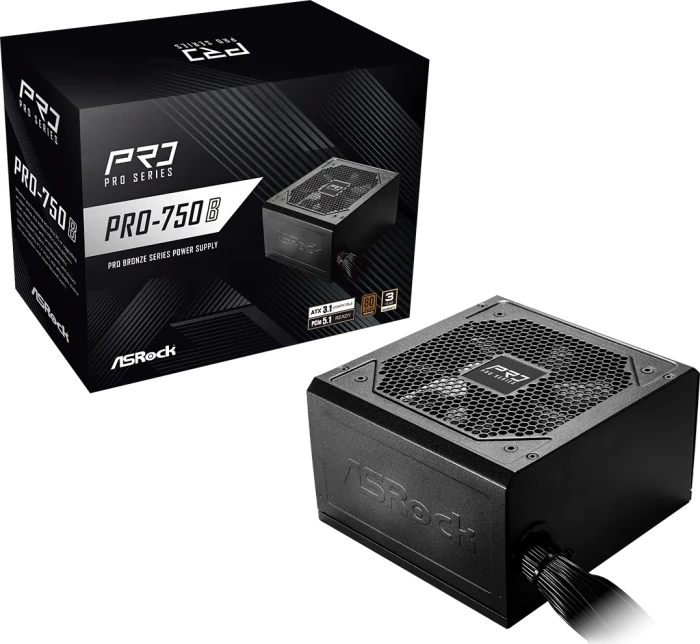 ASRock PRO Series Bronze PRO-750B 750W, ATX 3.1