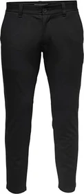 ONLY & SONS Mark Slim Fit Chino Hose schwarz (Herren)
