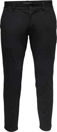 ONLY & SONS Mark Slim Fit Chino Hose schwarz (Herren)