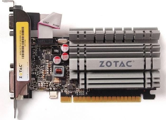 Zotac GeForce GT 730 passiv, 4GB DDR3, VGA, DVI, HDMI