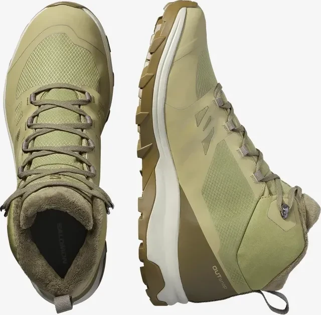 Salomon OUTsnap Waterproof aloe/stone gray/coyote brown (Herren)