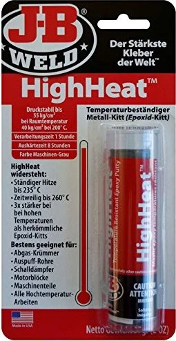 JB Weld HighHeat 2-Komponenten Epoxidharzkleber, 57g