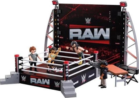 playmobil WWE RAW Ring Collectors Set