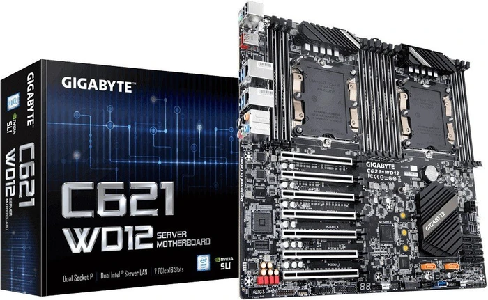 GIGABYTE C621-WD12 (2x Intel 3647)