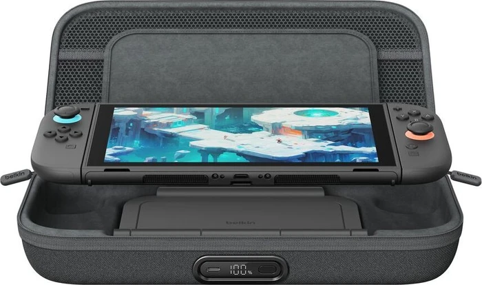 Belkin Charging Case Pro Tasche charcoal (Switch 2)