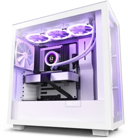 NZXT H7 Elite White, weiß, Glasfenster