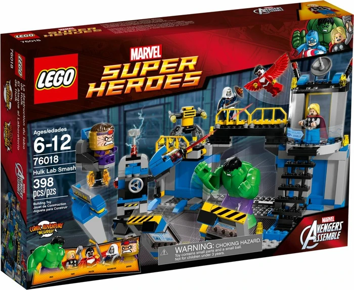 LEGO Marvel Super Heroes Spielset - Hulks Labor Smash