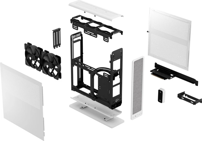 Fractal Design Ridge, weiß, PCIe 4.0, Mini-ITX