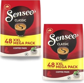 Douwe Egberts Senseo Klassisch Kaffeepads, 96 Stück (2x 48 Stück)