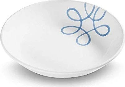 Gmundner Keramik Pur geflammt Suppenteller 20cm blau
