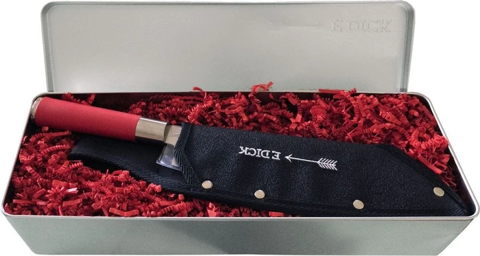 F.Dick Küchenmesser Ajax mit Scheide 20cm red Spirit