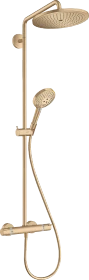 Hansgrohe Croma Select S Showerpipe 280 1jet mit Thermostat und Handbrause Raindance brushed bronze