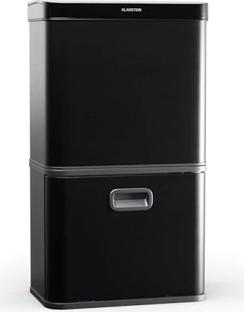 Klarstein Touchless Sensor-Mülleimer 56l schwarz