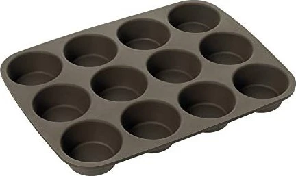 Lurch FlexiForm 12er American Muffin-Backform braun