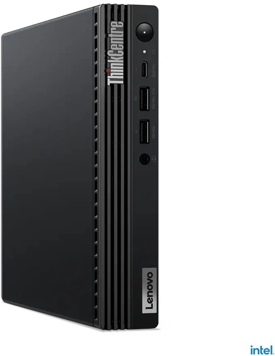 Lenovo ThinkCentre M70q Gen 3 Tiny, Black, Core i5-12400T, 8GB RAM, 256GB SSD, DE