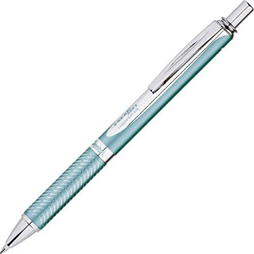 Pentel EnerGel Sterling BL407 Gelroller türkis/silber