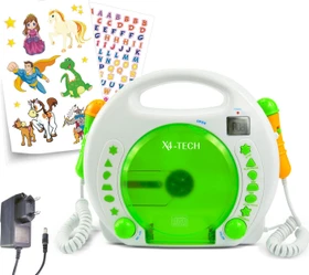 X4-Tech Bobby Joey CD/SD/USB grün