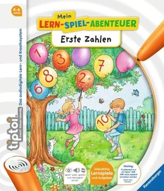 Ravensburger tiptoi Buch: Mein Lern-Spiel-Abenteuer: Erste Zahlen