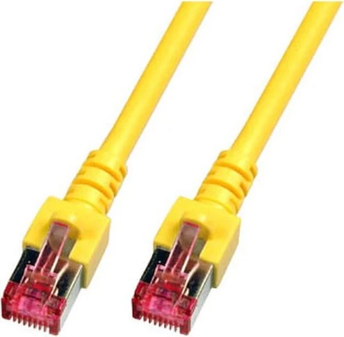 EFB Elektronik Patchkabel, Cat6, S/FTP, RJ-45/RJ-45, 20m, gelb