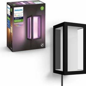 Philips Hue White and Color Ambiance Impress Wandleuchte schwarz