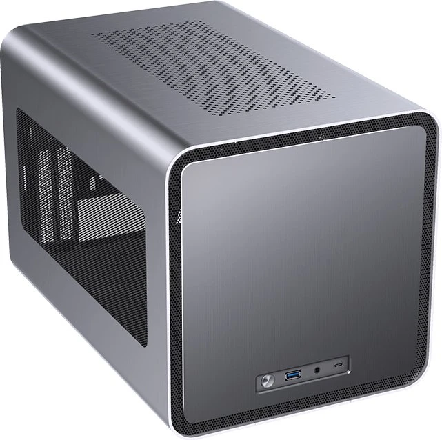 Jonsbo V8, grau, Mini-ITX