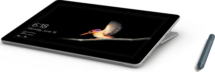 Microsoft Surface Go, blau, Pentium Gold 4415Y, 4GB RAM, 64GB, Signature Type Cover Kobalt blau