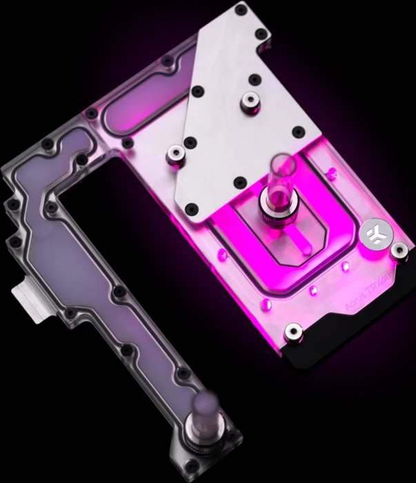 EK Water Blocks Quantum Line EK-Quantum Momentum TRX40 Aorus Master D-RGB Monoblock, Nickel, Acryl