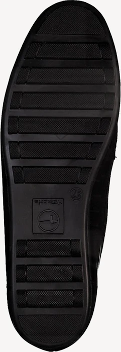 Tamaris Ledermoccassin schwarz (Damen)