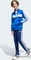 adidas Seasonal Essentials Tiberio 3-Streifen Tricot Trainingsanzug royal blue/white/glow blue (Junior) Vorschaubild