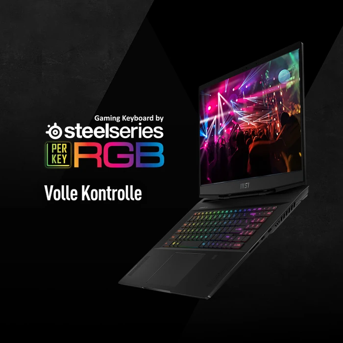 MSI Stealth GS77 12UGS-065, Core Black, Core i7-12700H, 32GB RAM, 1TB SSD, GeForce RTX 3070 Ti, DE