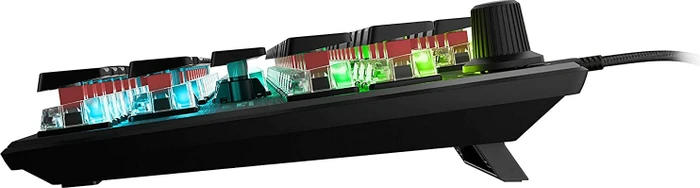 Roccat Vulcan TKL Pro, LEDs RGB, schwarz, Titan Optical Linear, USB, DE