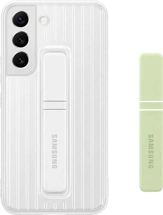 Samsung Protective Standing Cover für Galaxy S22 weiß
