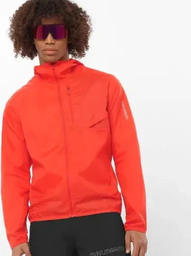 Salomon Bonatti Cross Wind Funktionsjacke cherry tomato (Herren)