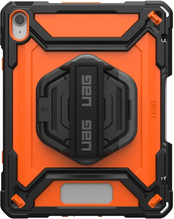 UAG Plasma Series Case für Apple iPad (10.Gen, 2022) 10.9", schwarz, orange